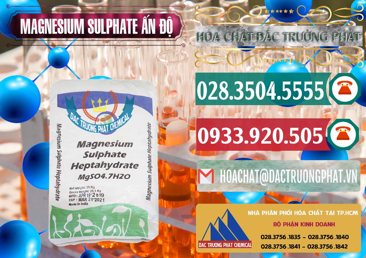 Chuyên cung cấp ( bán ) MGSO4.7H2O – Magnesium Sulphate Heptahydrate Ấn Độ India - 0362 - Cty chuyên cung cấp & nhập khẩu hóa chất tại TP.HCM - muabanhoachat.vn