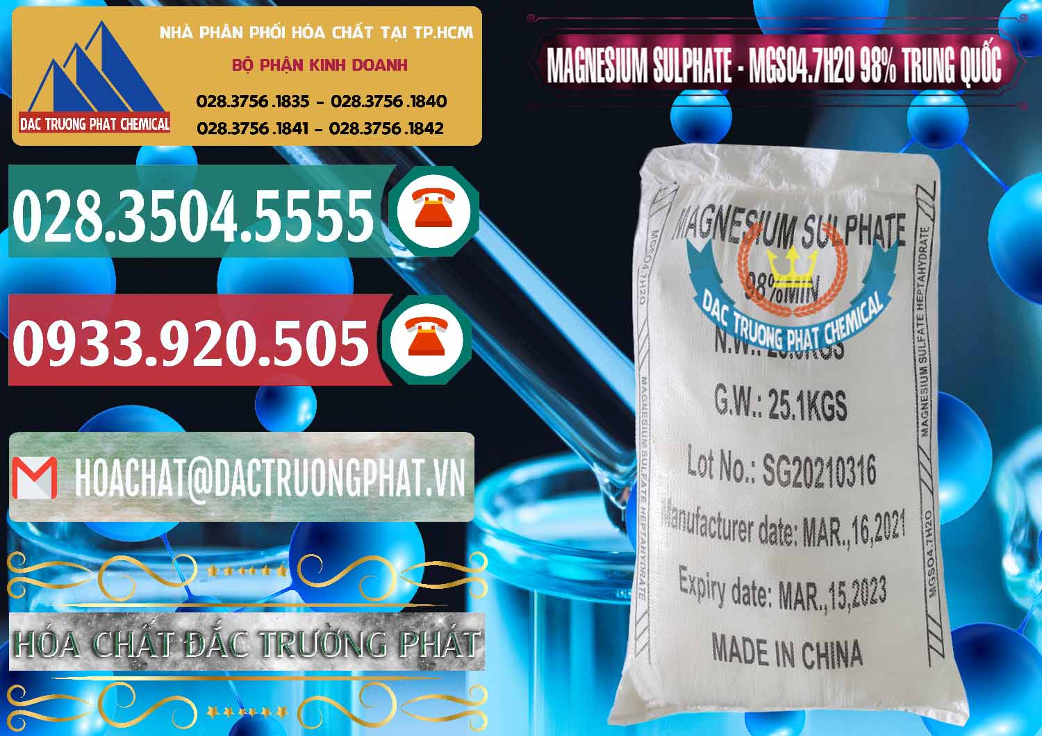Công ty phân phối - bán MGSO4.7H2O – Magnesium Sulphate 98% Trung Quốc China - 0229 - Cung cấp _ kinh doanh hóa chất tại TP.HCM - muabanhoachat.vn