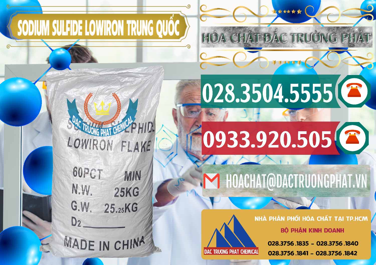 Cty bán ( cung cấp ) Sodium Sulfide NA2S – Đá Thối Lowiron Trung Quốc China - 0227 - Công ty kinh doanh _ phân phối hóa chất tại TP.HCM - muabanhoachat.vn
