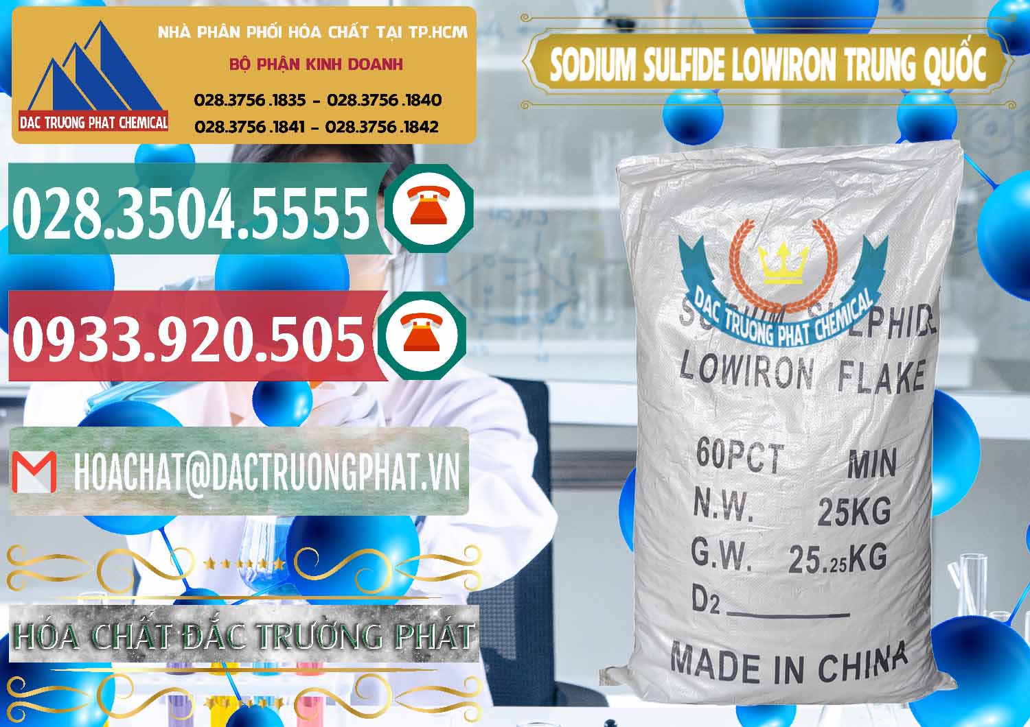 Nhà cung ứng ( bán ) Sodium Sulfide NA2S – Đá Thối Lowiron Trung Quốc China - 0227 - Đơn vị cung cấp và phân phối hóa chất tại TP.HCM - muabanhoachat.vn