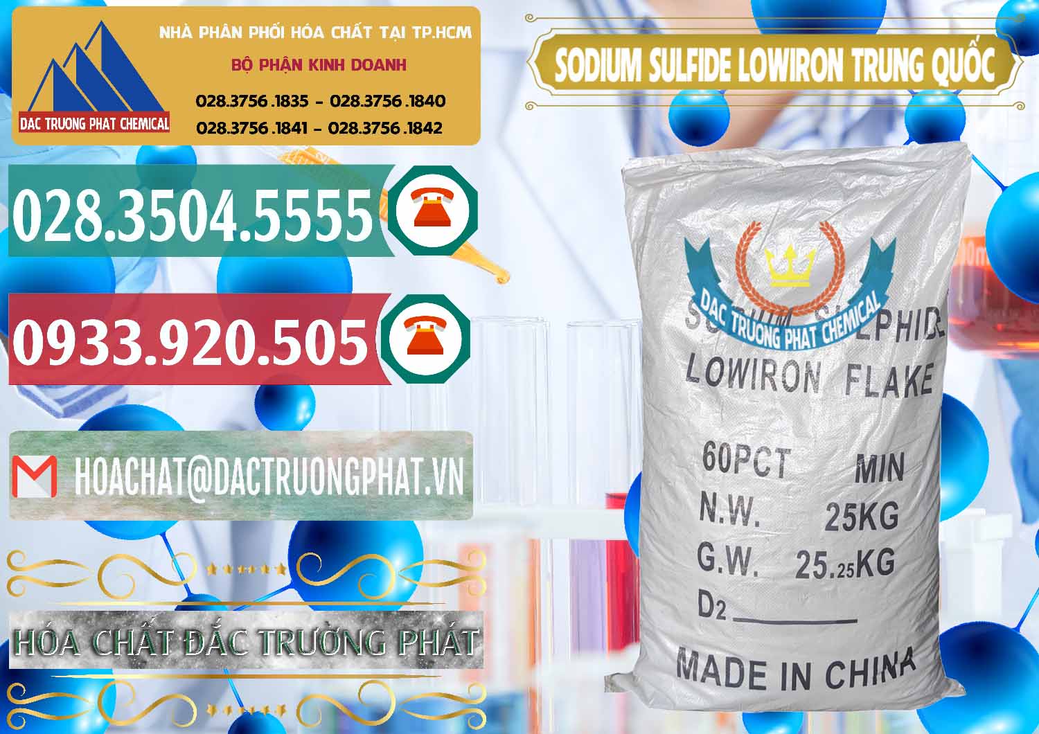 Đơn vị chuyên bán - phân phối Sodium Sulfide NA2S – Đá Thối Lowiron Trung Quốc China - 0227 - Cty chuyên phân phối _ nhập khẩu hóa chất tại TP.HCM - muabanhoachat.vn