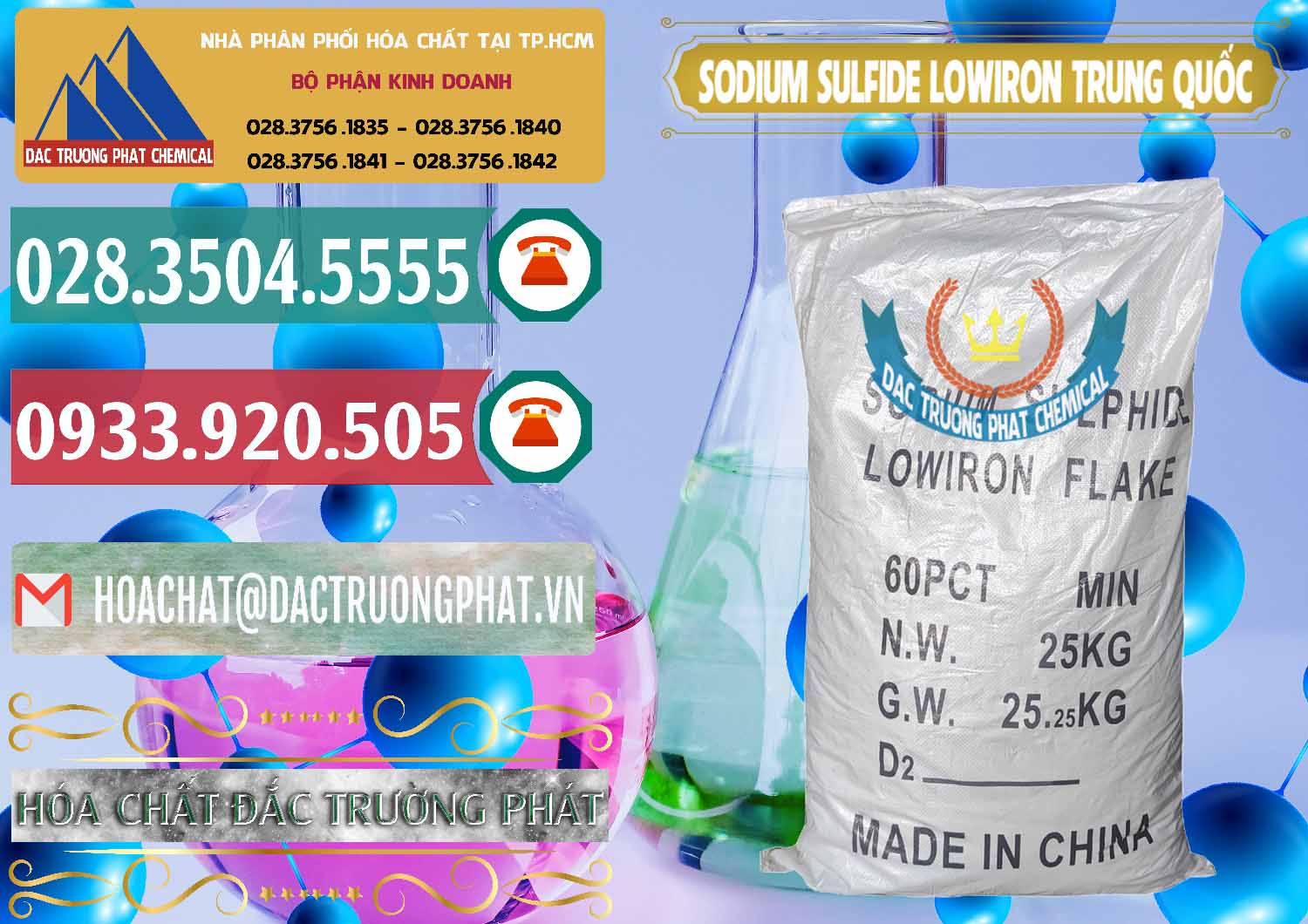 Cty chuyên kinh doanh & bán Sodium Sulfide NA2S – Đá Thối Lowiron Trung Quốc China - 0227 - Đơn vị chuyên nhập khẩu & cung cấp hóa chất tại TP.HCM - muabanhoachat.vn