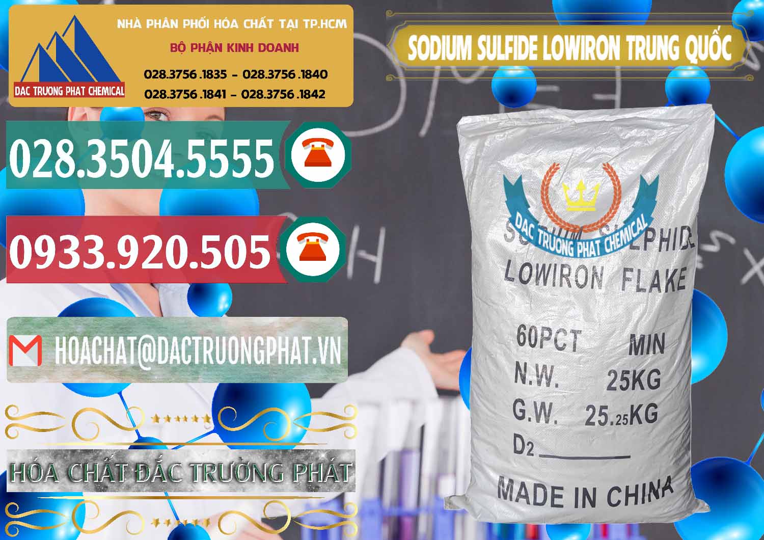 Nơi cung cấp & bán Sodium Sulfide NA2S – Đá Thối Lowiron Trung Quốc China - 0227 - Công ty chuyên bán - phân phối hóa chất tại TP.HCM - muabanhoachat.vn