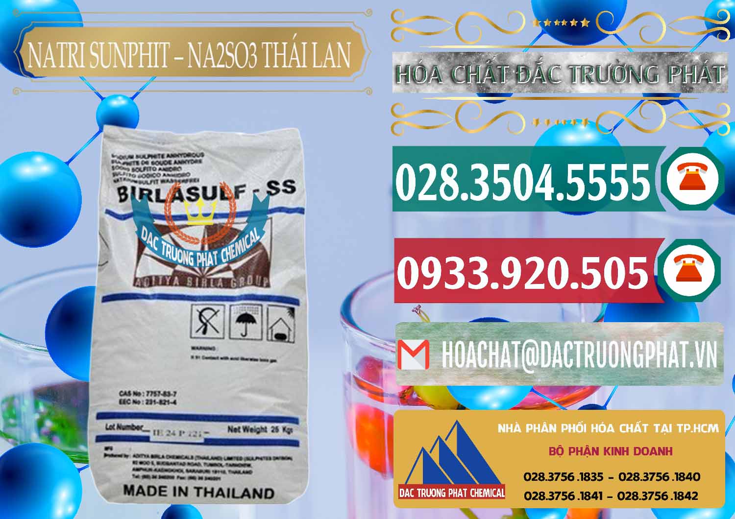 Cty cung ứng và bán Natri Sunphit - NA2SO3 Thái Lan - 0105 - Công ty phân phối - bán hóa chất tại TP.HCM - muabanhoachat.vn