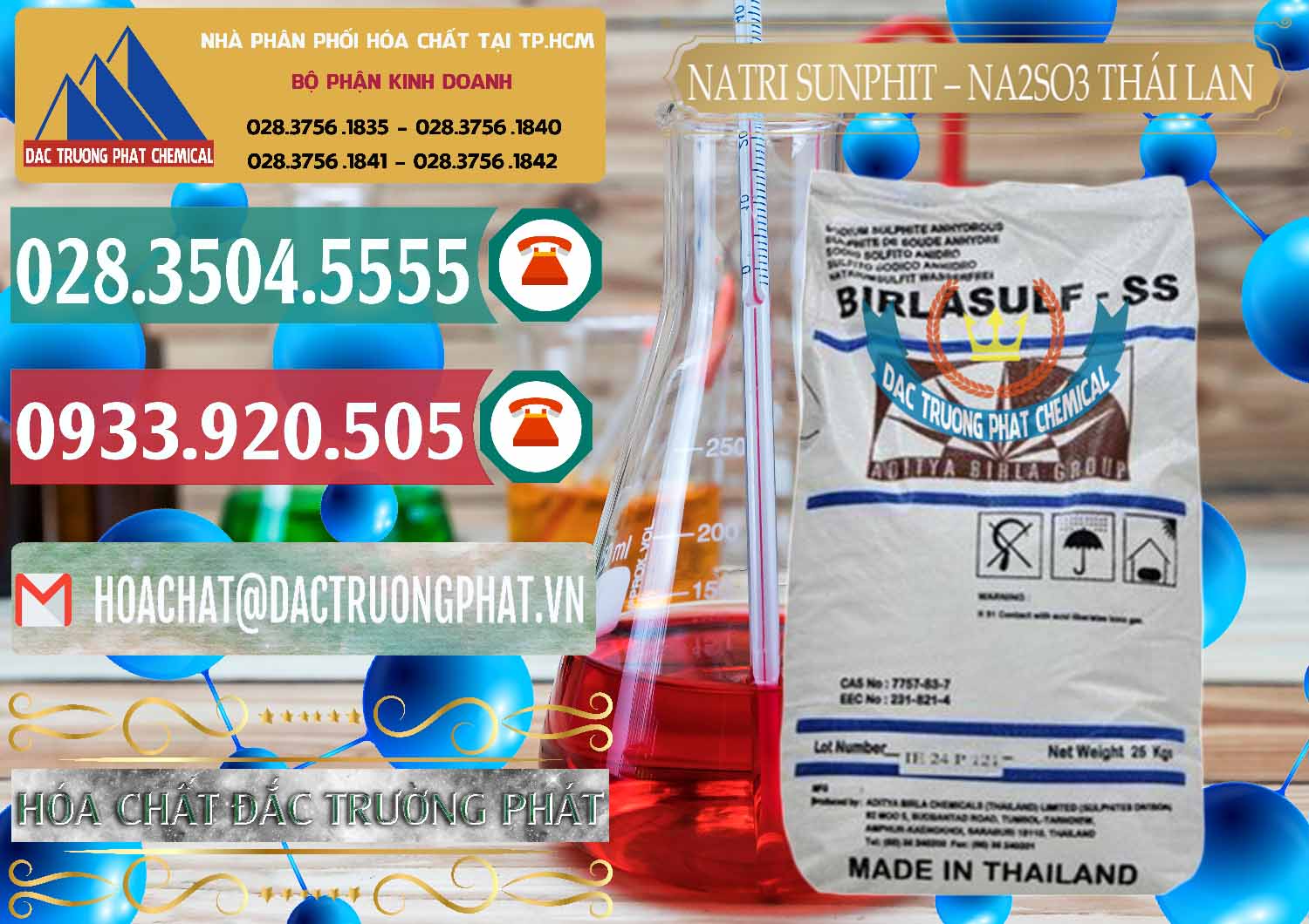 Nơi nhập khẩu và bán Natri Sunphit - NA2SO3 Thái Lan - 0105 - Công ty cung cấp và phân phối hóa chất tại TP.HCM - muabanhoachat.vn
