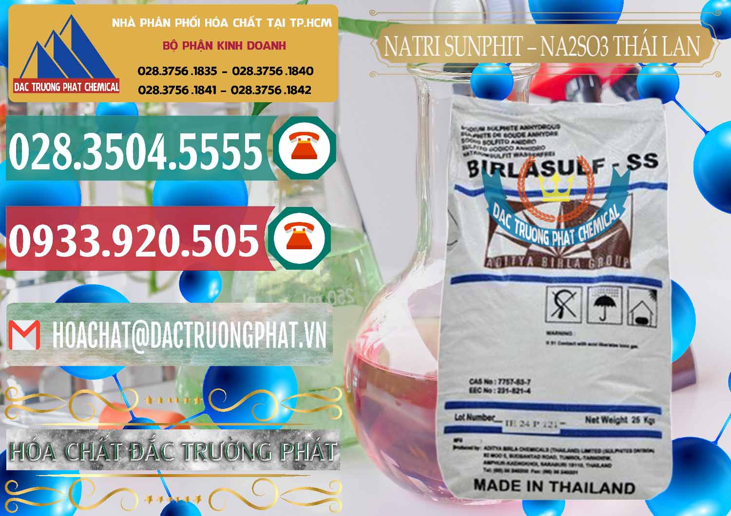Nhà cung cấp & bán Natri Sunphit - NA2SO3 Thái Lan - 0105 - Nơi cung cấp _ phân phối hóa chất tại TP.HCM - muabanhoachat.vn