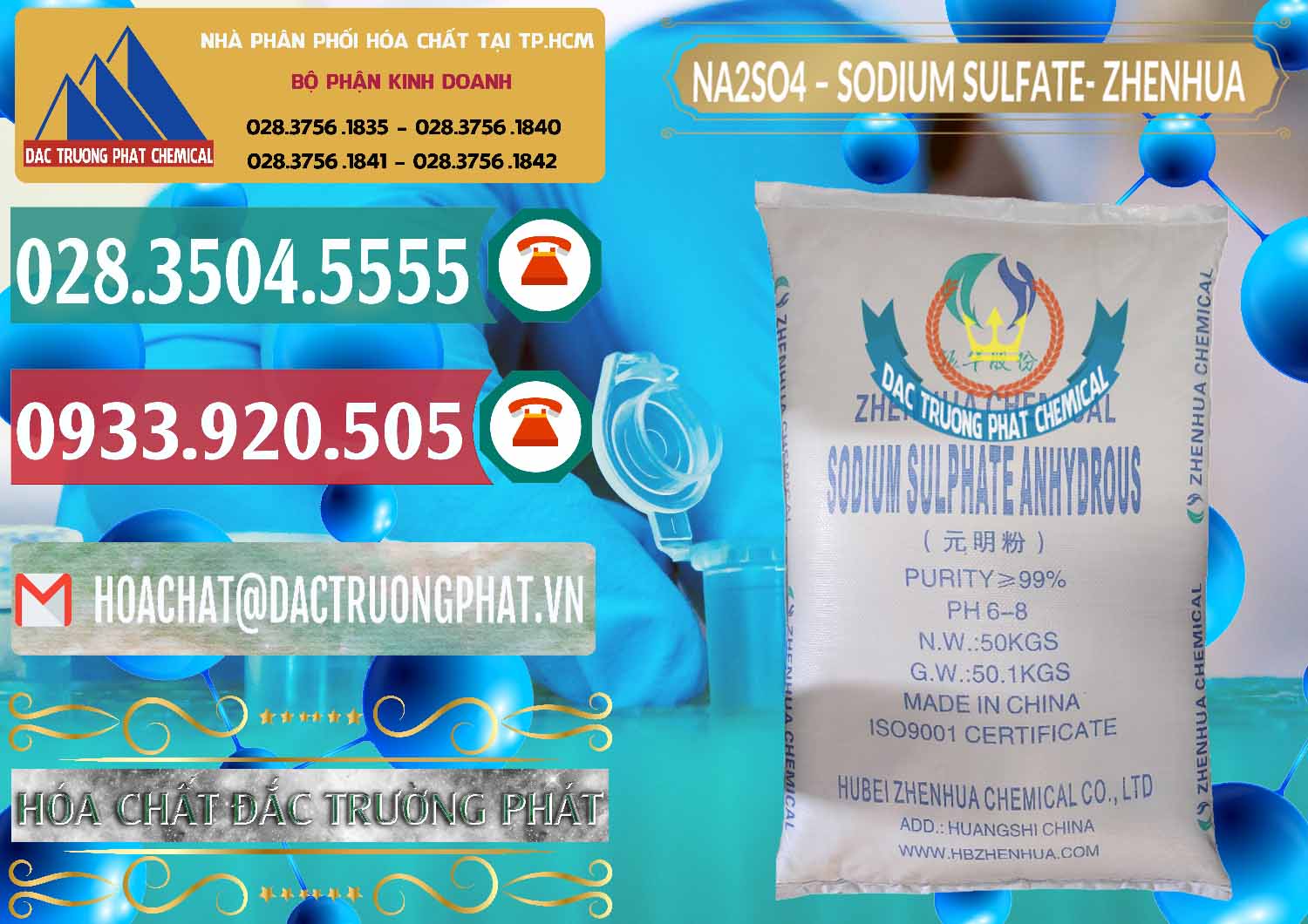 Đơn vị chuyên phân phối « bán hóa chất Sodium Sulfate Anhydrous Þ Suphate Sodium Dạng Bột Zhenhua Trung Quốc China tại Bà Rịa Vũng Tàu Công ty chuyên nhập khẩu _ bán Sodium Sulphate - Muối Sunfat Na2SO4 Zhenhua Trung Quốc China - 0101 - Cty chuyên kinh doanh _ phân phối hóa chất tại TP.HCM - muabanhoachat.vn