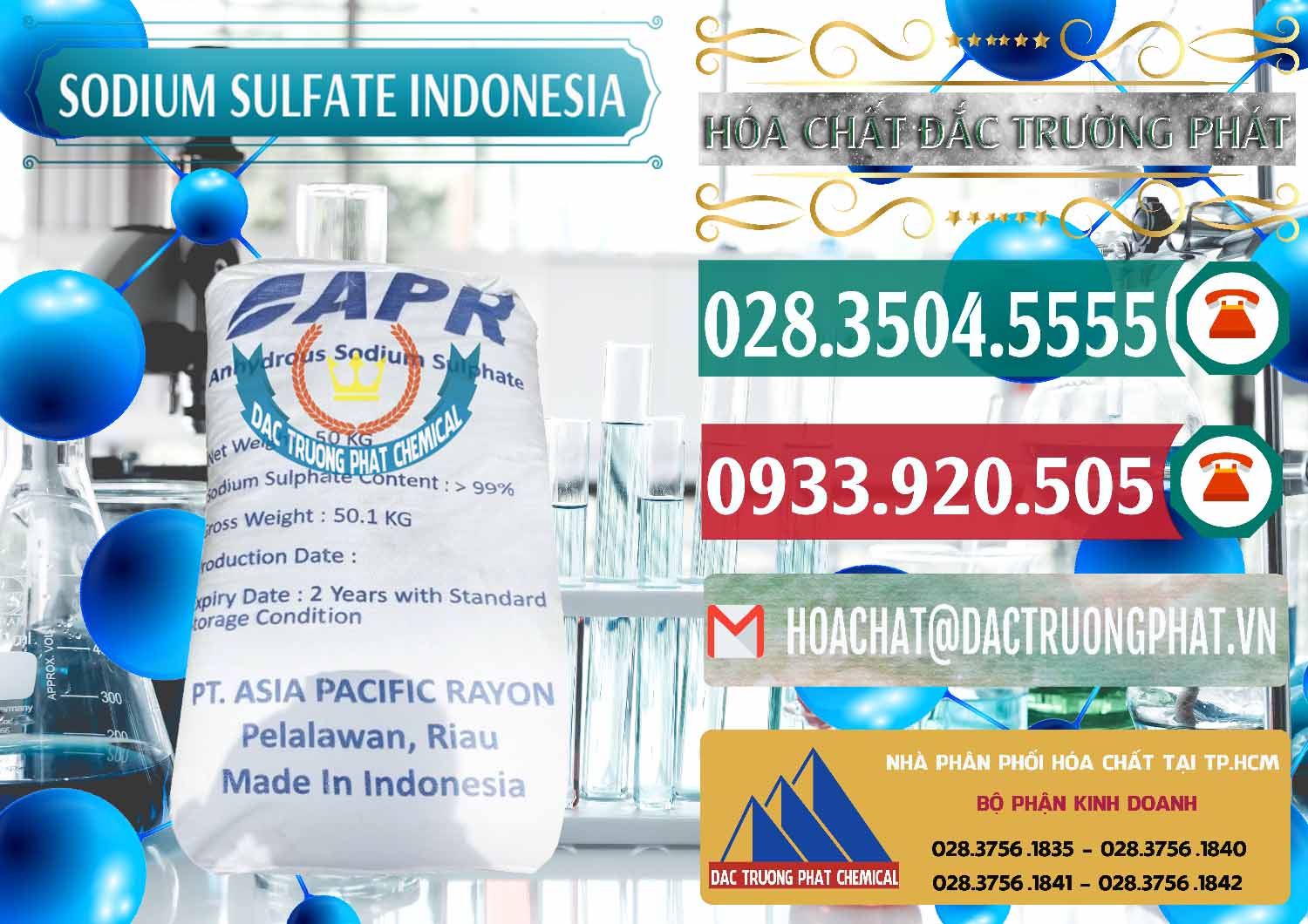 Công ty chuyên kinh doanh ( bán ) Sodium Sulphate - Muối Sunfat Na2SO4 APR Indonesia - 0460 - Đơn vị chuyên phân phối _ bán hóa chất tại TP.HCM - muabanhoachat.vn