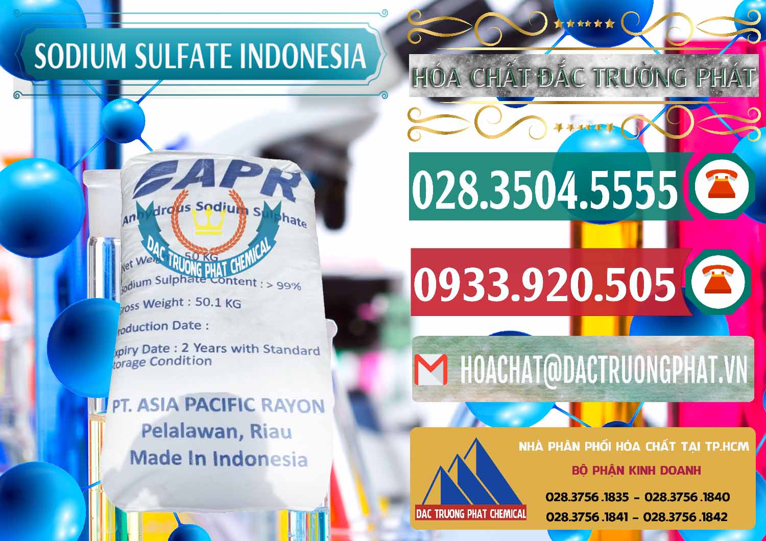 Đơn vị bán - cung ứng Sodium Sulphate - Muối Sunfat Na2SO4 APR Indonesia - 0460 - Nhà phân phối & cung cấp hóa chất tại TP.HCM - muabanhoachat.vn