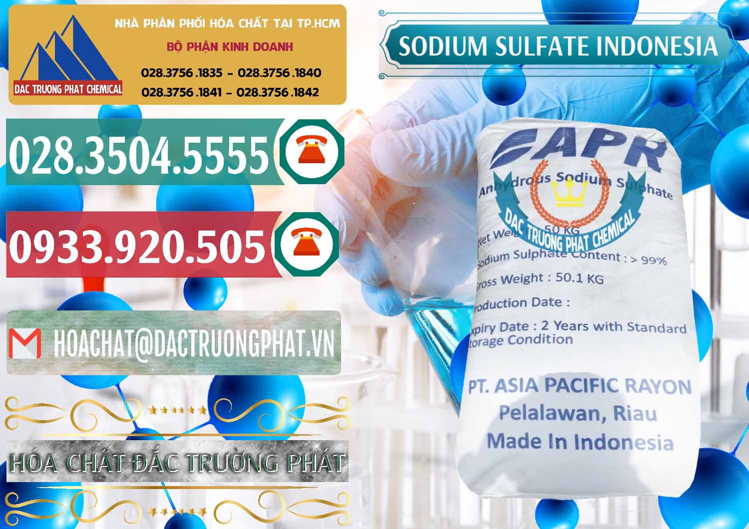 Bán và cung cấp Sodium Sulphate - Muối Sunfat Na2SO4 APR Indonesia - 0460 - Công ty chuyên nhập khẩu _ phân phối hóa chất tại TP.HCM - muabanhoachat.vn