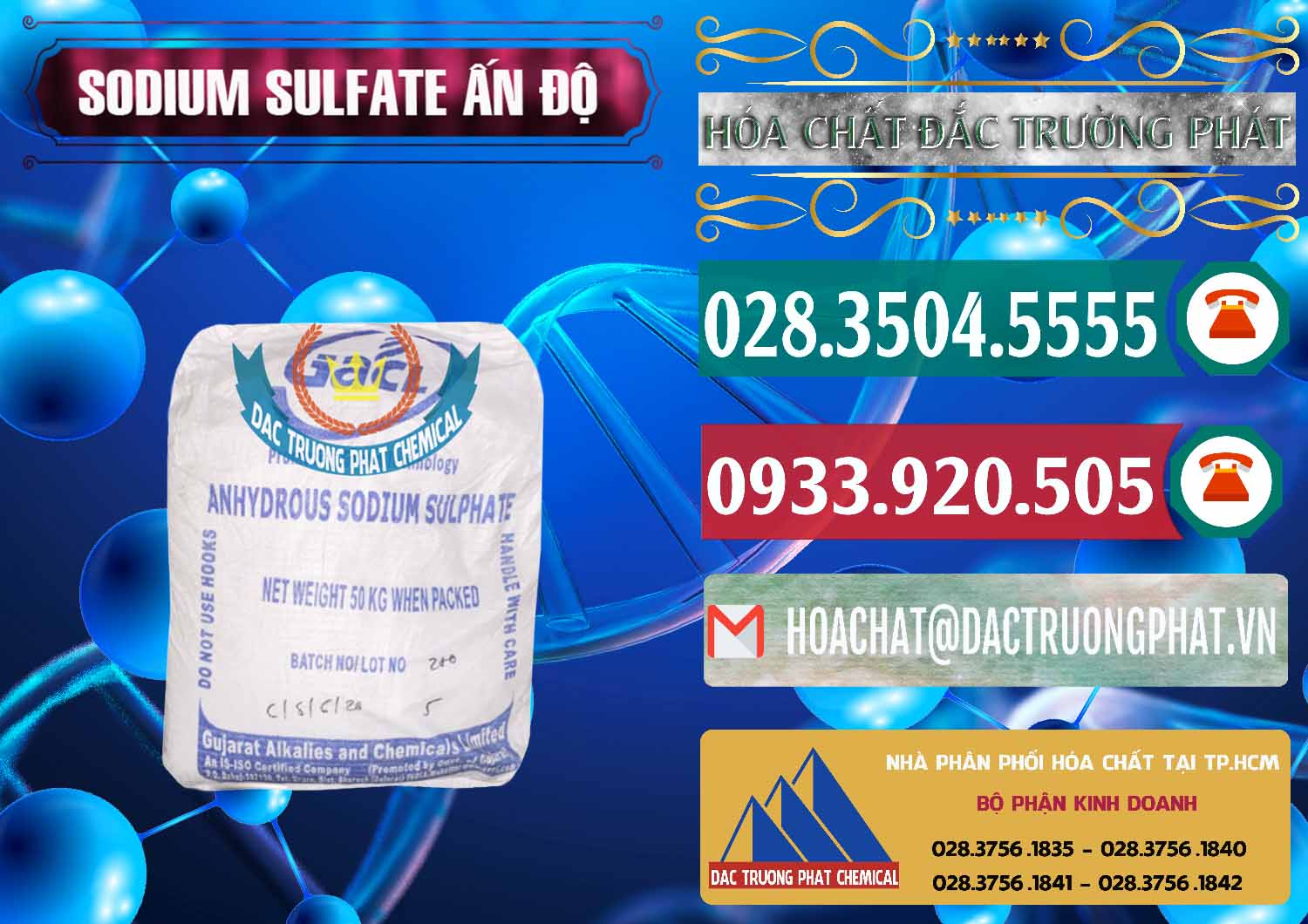 Cung ứng - bán Sodium Sulphate - Muối Sunfat Na2SO4 GACL Ấn Độ India - 0461 - Chuyên cung cấp - kinh doanh hóa chất tại TP.HCM - muabanhoachat.vn