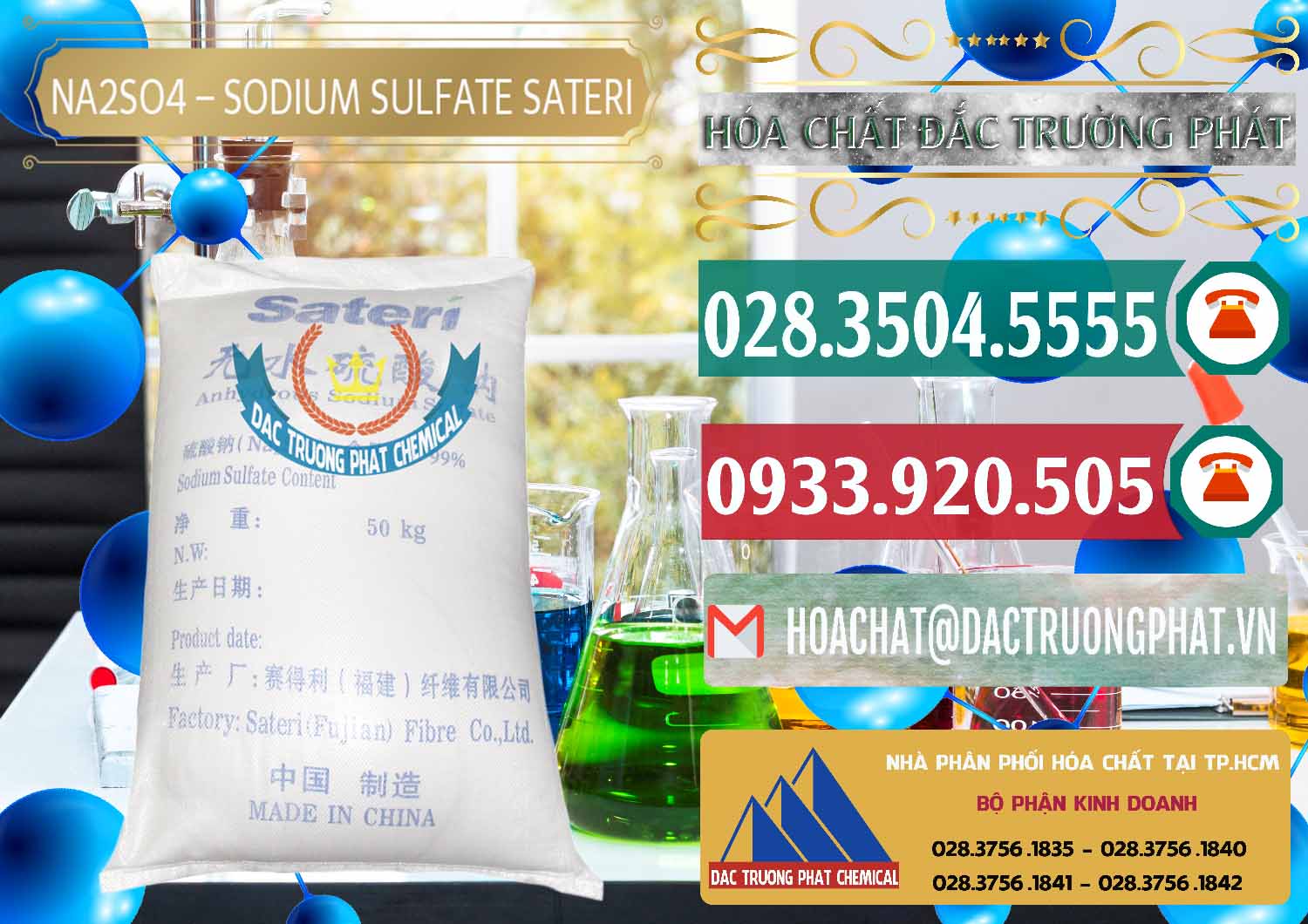 Sodium Sulphate - Muối Sunfat Na2SO4 Sateri Trung Quốc China Công ty chuyên bán _ phân phối Sodium Sulphate - Muối Sunfat Na2SO4 Sateri Trung Quốc China - 0100 - Công ty chuyên bán ( cung cấp ) hóa chất tại TP.HCM - muabanhoachat.vn