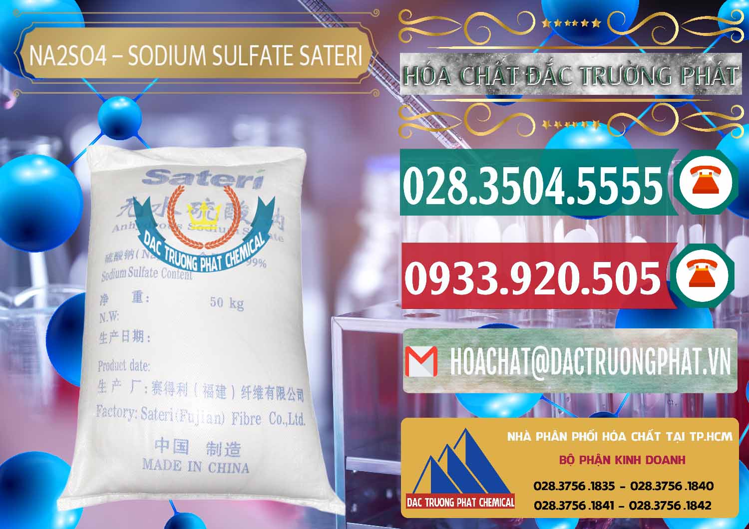 Công ty phân phối › bán Sodium Sulfate þ Powder Muối Sulfate Natri Sateri Trung Quốc China Nơi cung cấp - bán Sodium Sulphate - Muối Sunfat Na2SO4 Sateri Trung Quốc China - 0100 - Đơn vị chuyên cung cấp _ bán hóa chất tại TP.HCM - muabanhoachat.vn