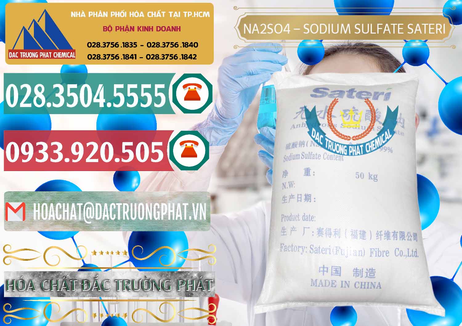 Sodium Sulphate - Muối Sunfat Na2SO4 Sateri Trung Quốc China Chuyên cung ứng _ bán Sodium Sulphate - Muối Sunfat Na2SO4 Sateri Trung Quốc China - 0100 - Nhà phân phối và cung cấp hóa chất tại TP.HCM - muabanhoachat.vn