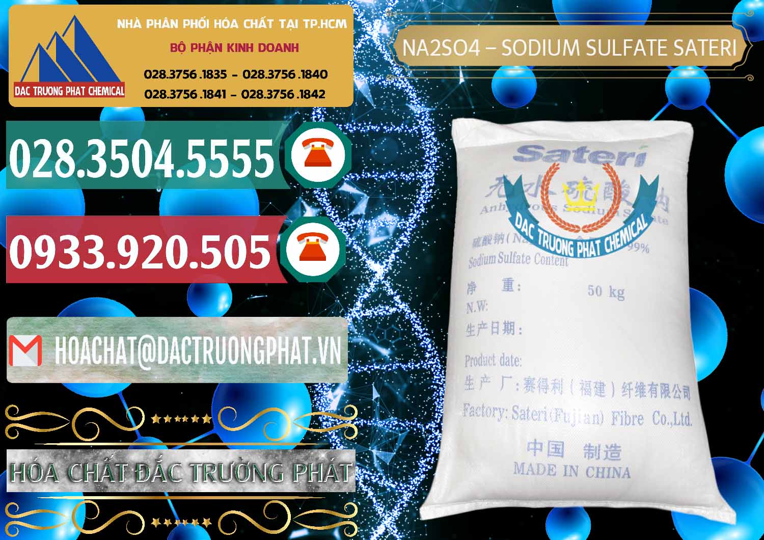 Sodium Sulphate - Muối Sunfat Na2SO4 Sateri Trung Quốc China Bán _ cung cấp Sodium Sulphate - Muối Sunfat Na2SO4 Sateri Trung Quốc China - 0100 - Cty chuyên kinh doanh & phân phối hóa chất tại TP.HCM - muabanhoachat.vn