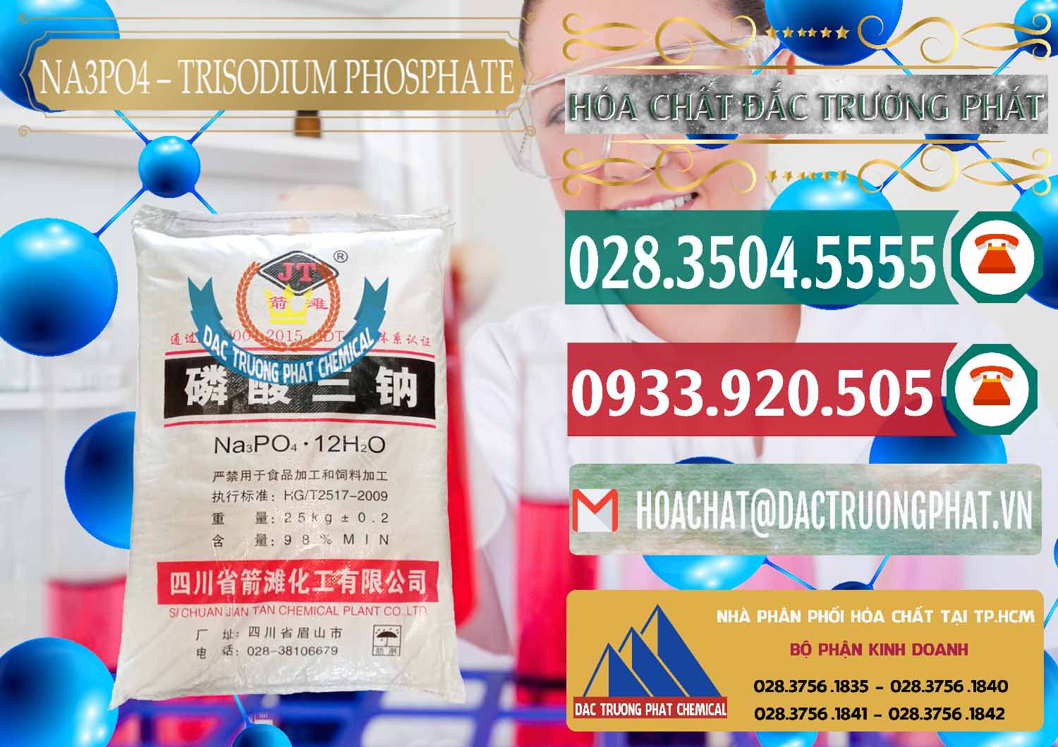 Nơi kinh doanh ( bán ) Na3PO4 – Trisodium Phosphate Trung Quốc China JT - 0102 - Đơn vị cung cấp và bán hóa chất tại TP.HCM - muabanhoachat.vn