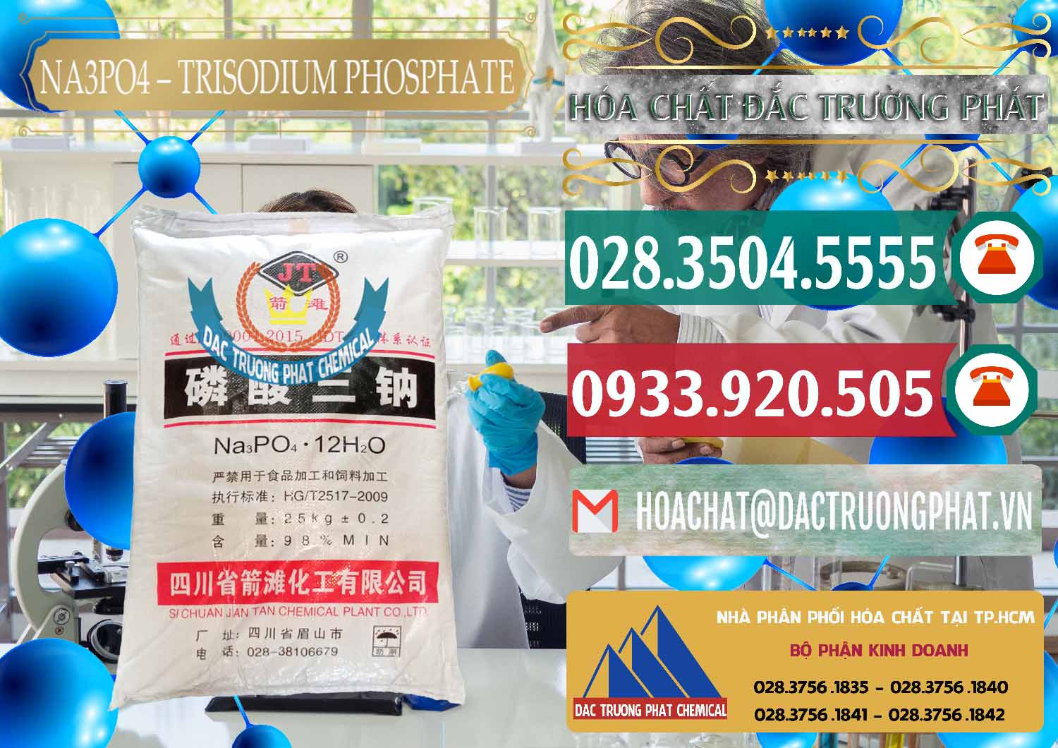 Đơn vị cung ứng _ bán Na3PO4 – Trisodium Phosphate Trung Quốc China JT - 0102 - Cty phân phối - cung ứng hóa chất tại TP.HCM - muabanhoachat.vn