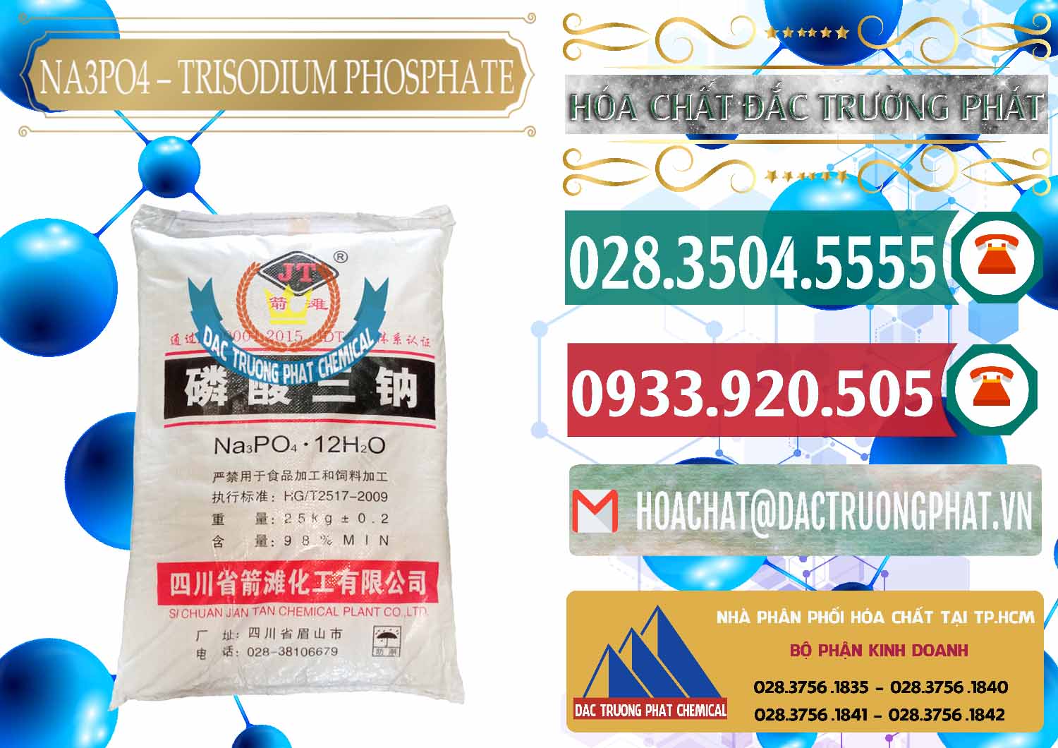Đơn vị bán và cung ứng Na3PO4 – Trisodium Phosphate Trung Quốc China JT - 0102 - Nơi chuyên phân phối ( nhập khẩu ) hóa chất tại TP.HCM - muabanhoachat.vn