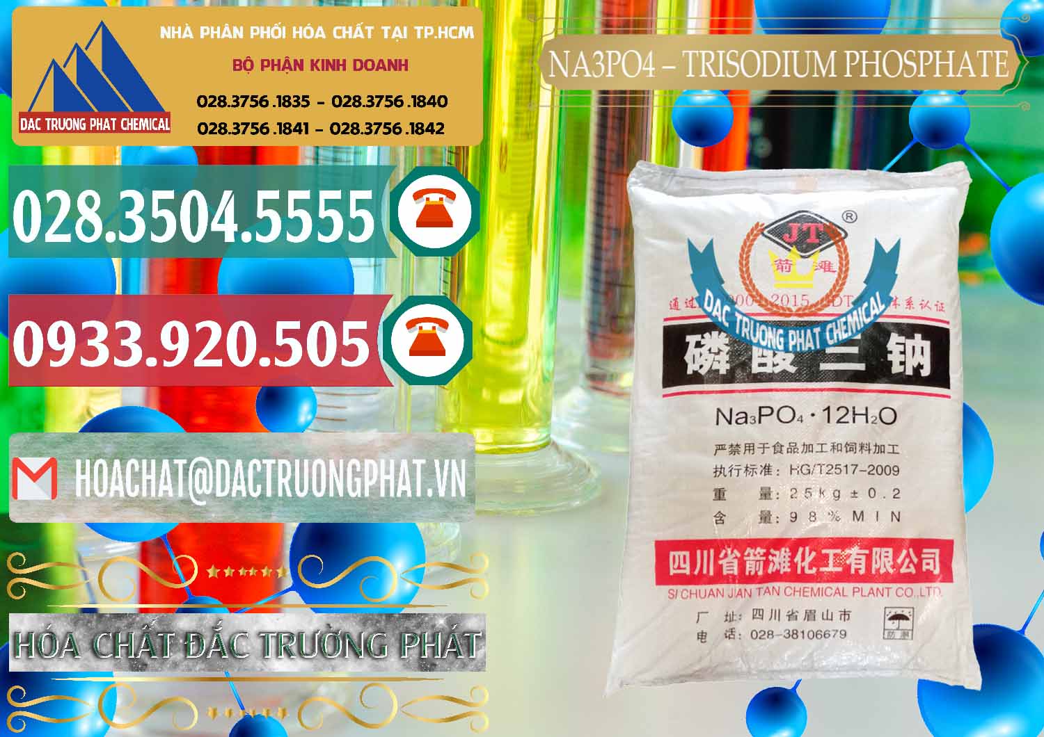 Cung cấp và bán Na3PO4 – Trisodium Phosphate Trung Quốc China JT - 0102 - Cty chuyên cung cấp ( kinh doanh ) hóa chất tại TP.HCM - muabanhoachat.vn