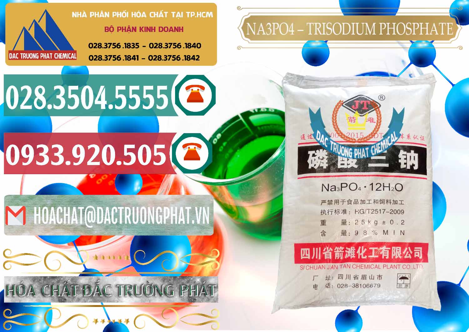 Nơi kinh doanh ( bán ) Na3PO4 – Trisodium Phosphate Trung Quốc China JT - 0102 - Đơn vị kinh doanh ( phân phối ) hóa chất tại TP.HCM - muabanhoachat.vn