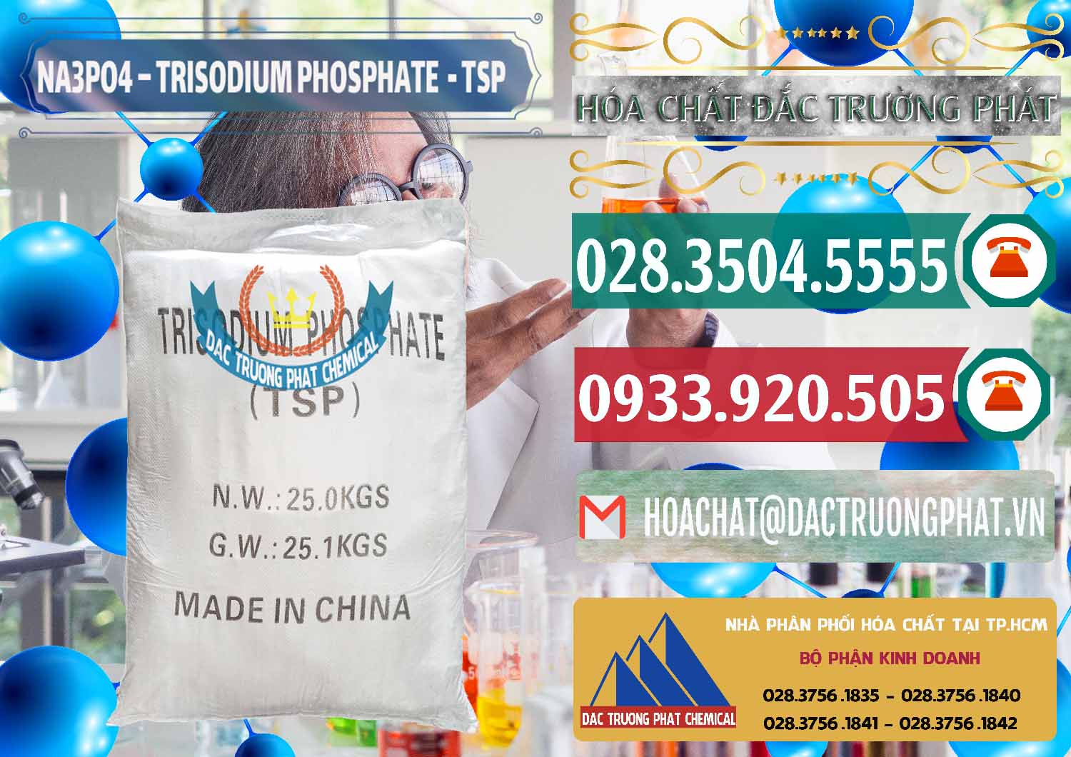 Đơn vị cung ứng - bán Na3PO4 – Trisodium Phosphate Trung Quốc China TSP - 0103 - Công ty phân phối ( cung cấp ) hóa chất tại TP.HCM - muabanhoachat.vn