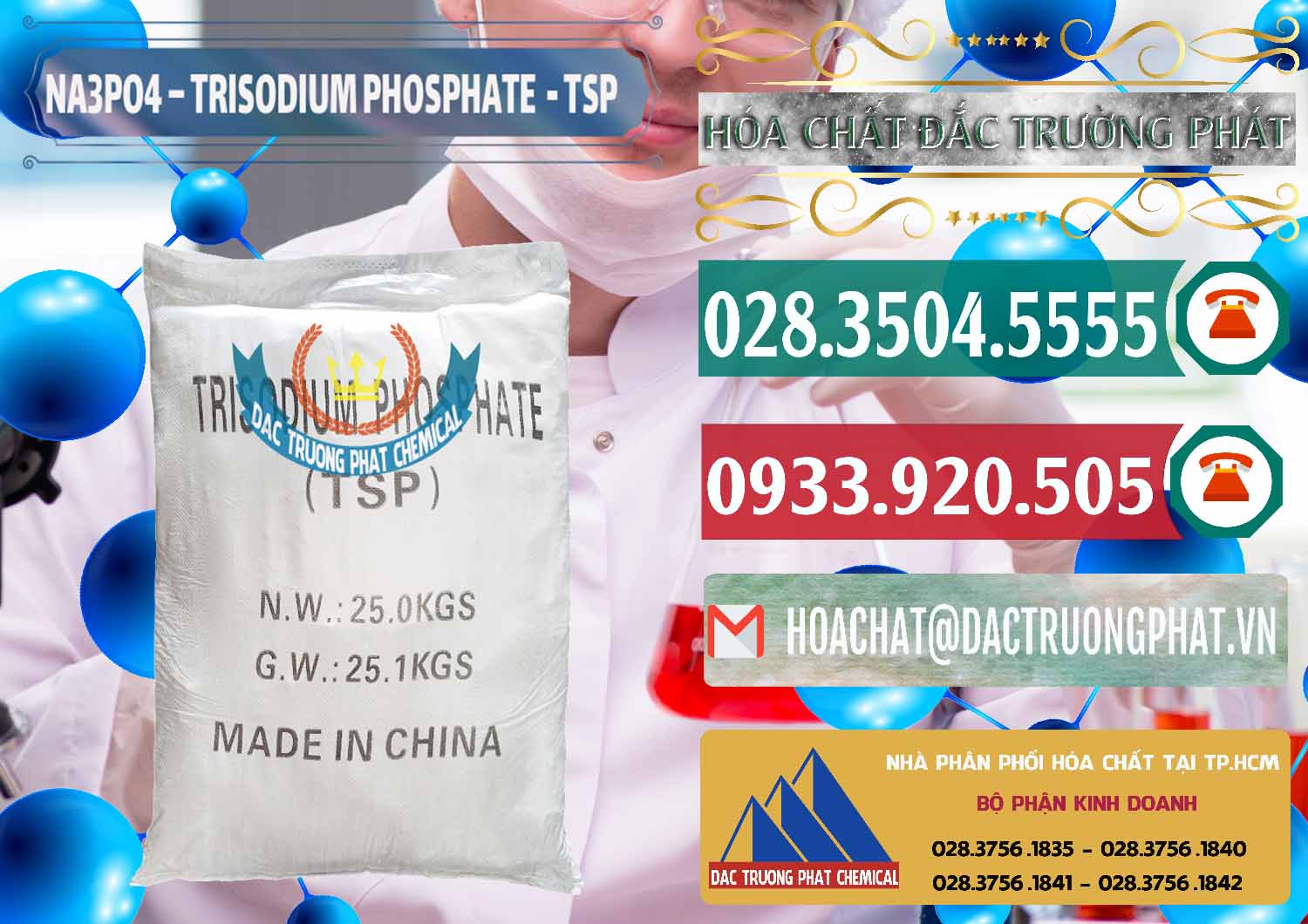 Nơi chuyên kinh doanh _ bán Na3PO4 – Trisodium Phosphate Trung Quốc China TSP - 0103 - Phân phối ( nhập khẩu ) hóa chất tại TP.HCM - muabanhoachat.vn