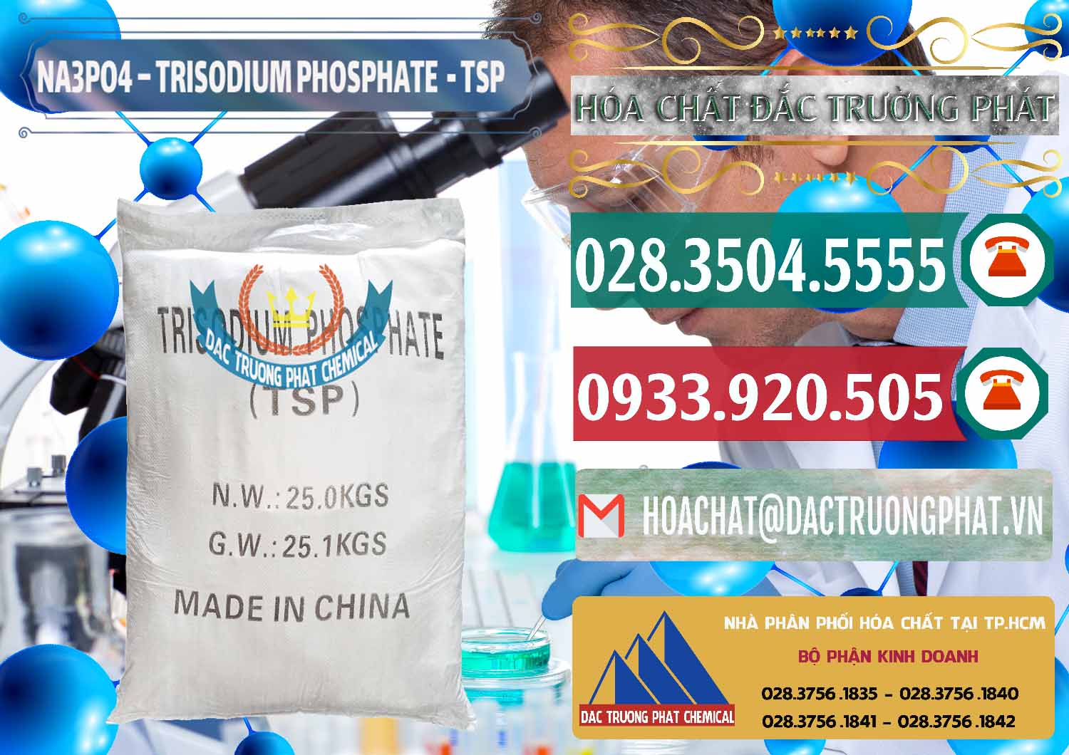 Cty kinh doanh _ bán Na3PO4 – Trisodium Phosphate Trung Quốc China TSP - 0103 - Chuyên cung cấp ( kinh doanh ) hóa chất tại TP.HCM - muabanhoachat.vn