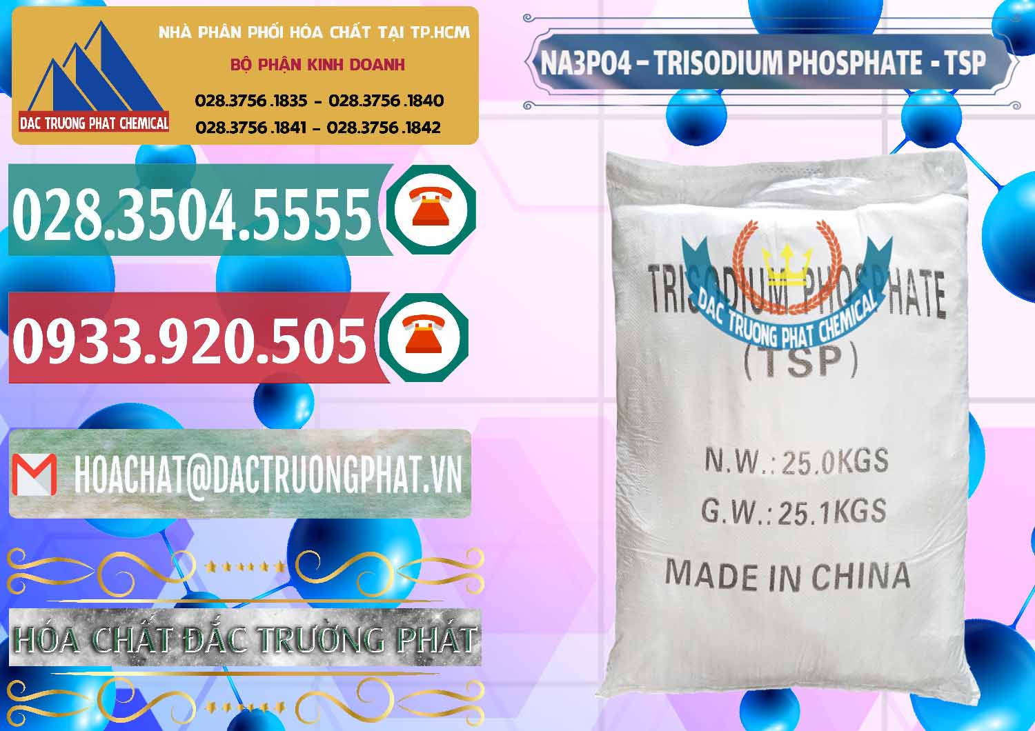 Nơi bán _ cung cấp Na3PO4 – Trisodium Phosphate Trung Quốc China TSP - 0103 - Công ty chuyên cung cấp & nhập khẩu hóa chất tại TP.HCM - muabanhoachat.vn