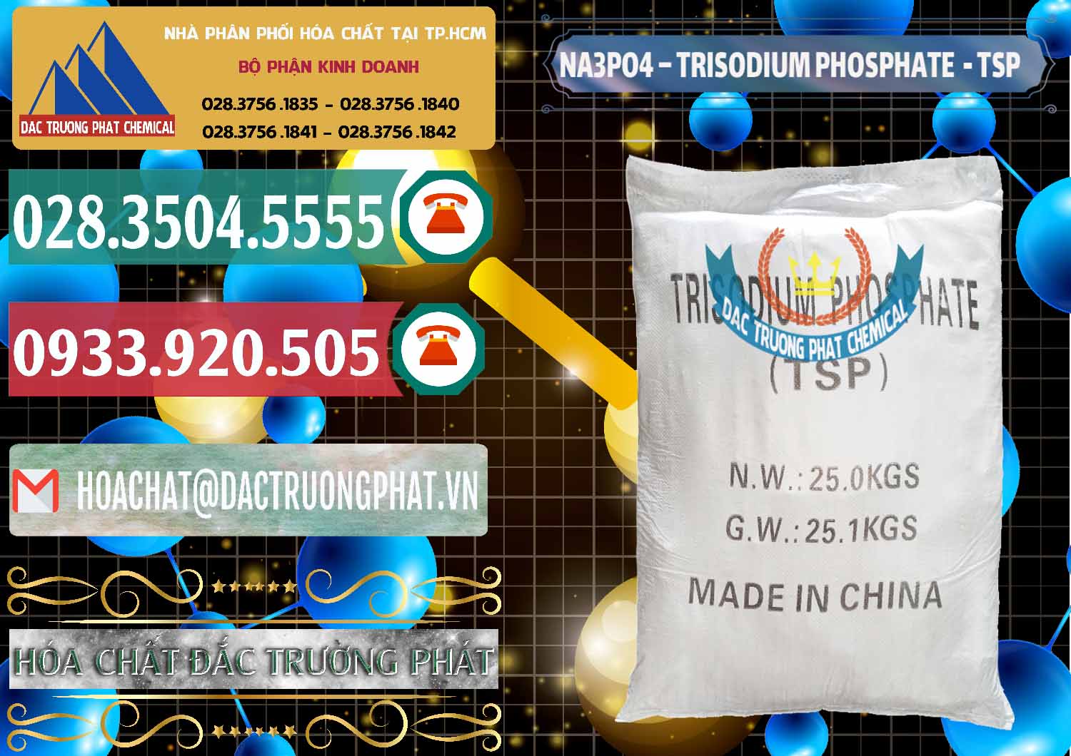 Nơi chuyên thương mại và bán hóa chất Trisodium photphat & Sodium Phosphate TSP Trung Quốc China tại Bình Dương Chuyên bán - cung ứng Na3PO4 – Trisodium Phosphate Trung Quốc China TSP - 0103 - Cty cung ứng và phân phối hóa chất tại TP.HCM - muabanhoachat.vn