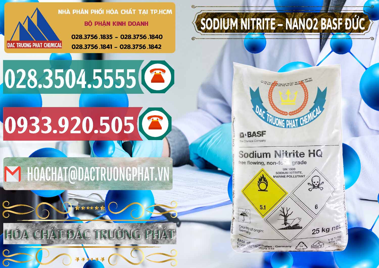 Nơi cung cấp ( bán ) Sodium Nitrite - NANO2 Đức BASF Germany - 0148 - Phân phối và cung cấp hóa chất tại TP.HCM - muabanhoachat.vn