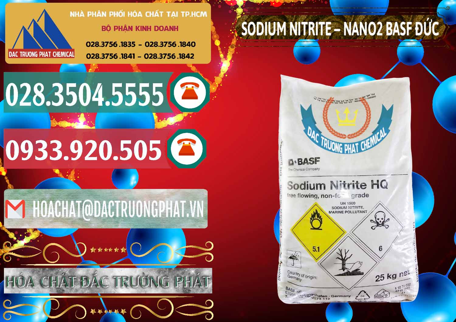 Công ty chuyên bán & cung ứng Sodium Nitrite - NANO2 Đức BASF Germany - 0148 - Chuyên phân phối _ bán hóa chất tại TP.HCM - muabanhoachat.vn
