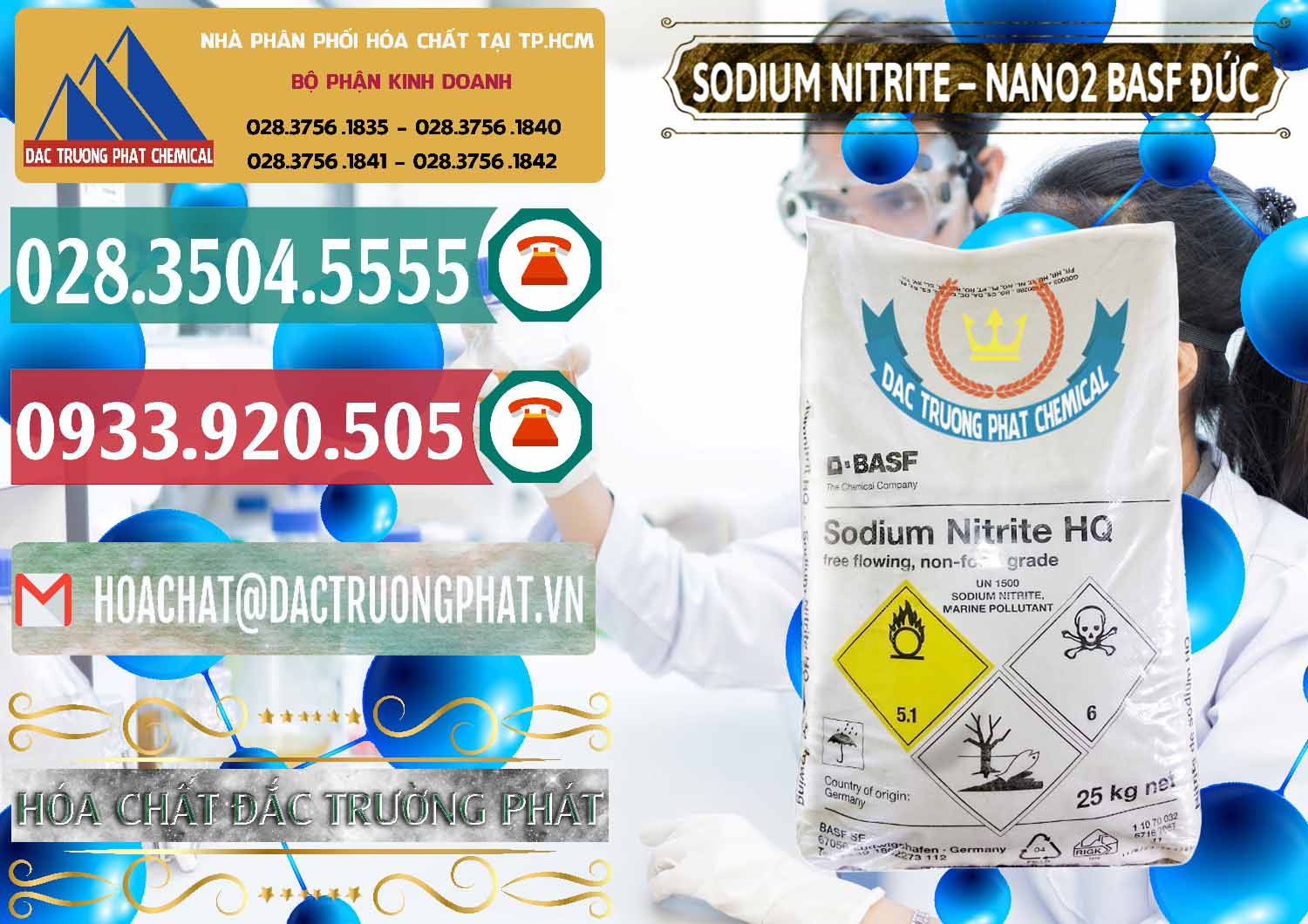 Cty bán & phân phối Sodium Nitrite - NANO2 Đức BASF Germany - 0148 - Nơi chuyên cung cấp _ kinh doanh hóa chất tại TP.HCM - muabanhoachat.vn