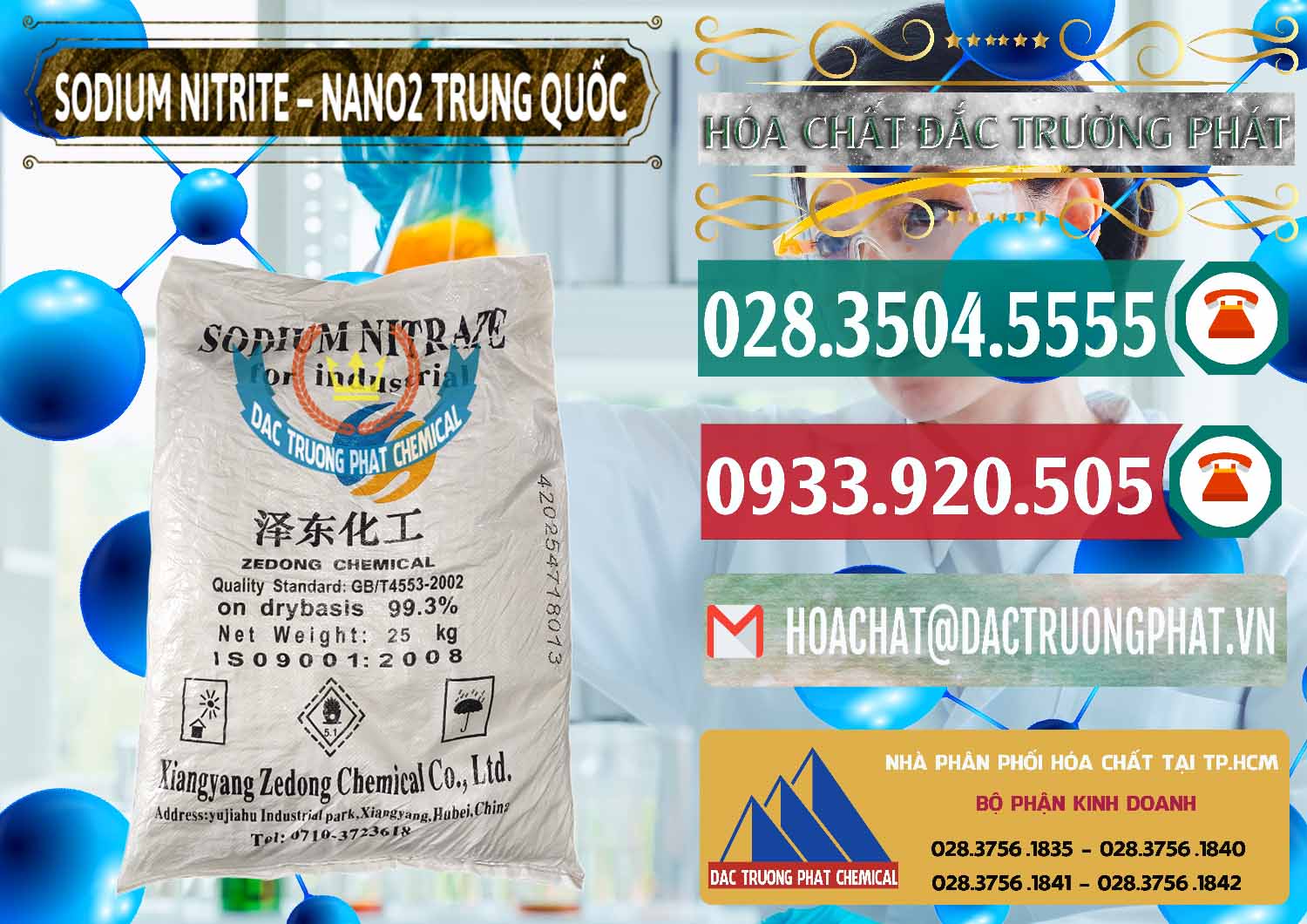 Nhà phân phối _ bán Sodium Nitrite - NANO2 Zedong Trung Quốc China - 0149 - Phân phối - cung cấp hóa chất tại TP.HCM - muabanhoachat.vn