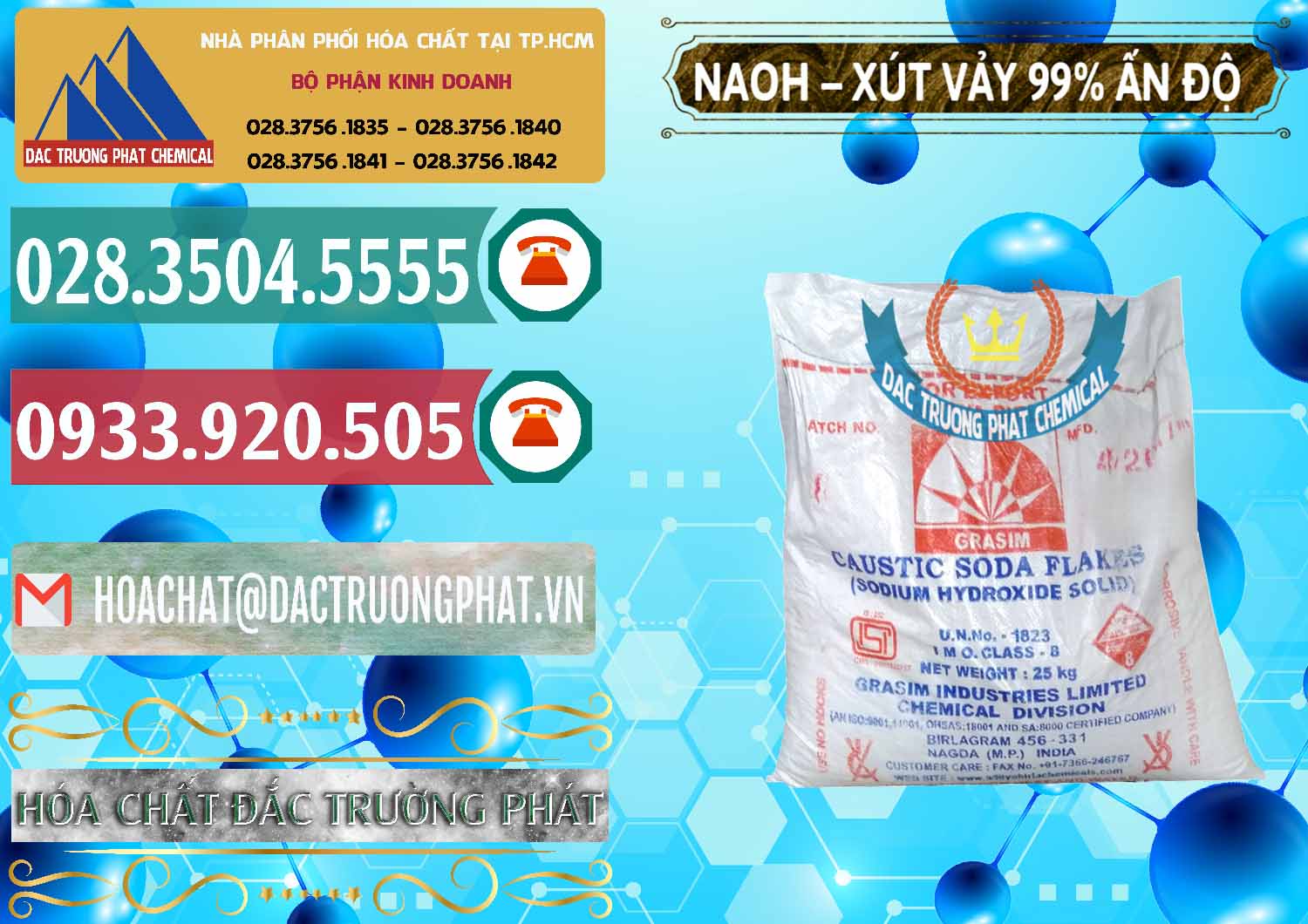 Bán - cung cấp Xút Vảy - NaOH Vảy 99% Aditya Birla Grasim Ấn Độ India - 0171 - Công ty phân phối ( bán ) hóa chất tại TP.HCM - muabanhoachat.vn
