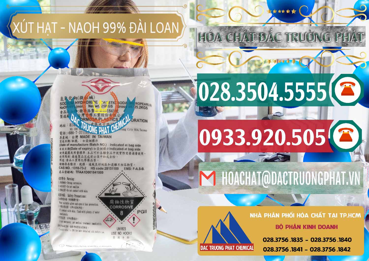 Cty chuyên bán - cung ứng Xút Hạt - NaOH Bột 99% Đài Loan Taiwan Formosa - 0167 - Cty bán và cung cấp hóa chất tại TP.HCM - muabanhoachat.vn