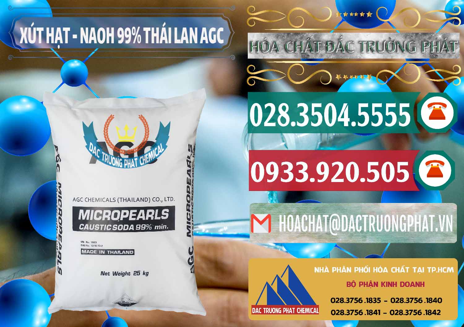 Nơi kinh doanh & bán Xút Hạt - NaOH Bột 99% AGC Thái Lan - 0168 - Nhà cung cấp ( kinh doanh ) hóa chất tại TP.HCM - muabanhoachat.vn