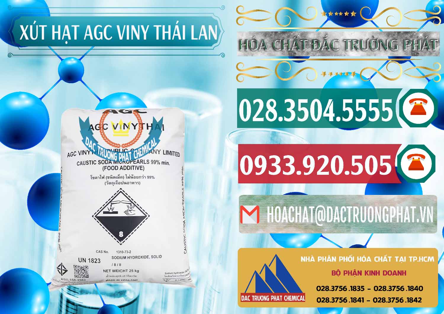 Đơn vị chuyên bán ( cung cấp ) Xút Hạt - NaOH Bột 99% AGC Viny Thái Lan - 0399 - Nơi chuyên bán ( cung cấp ) hóa chất tại TP.HCM - muabanhoachat.vn