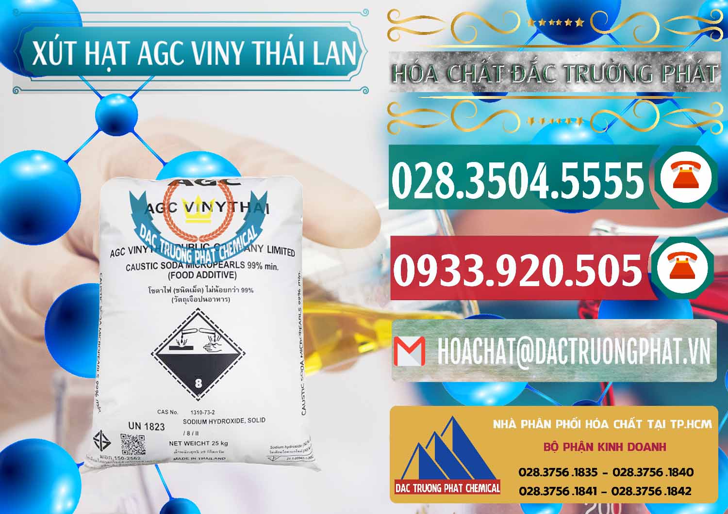Bán và cung ứng Xút Hạt - NaOH Bột 99% AGC Viny Thái Lan - 0399 - Chuyên cung cấp - phân phối hóa chất tại TP.HCM - muabanhoachat.vn
