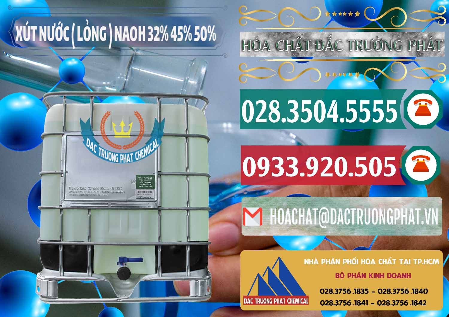 Công ty phân phối - bán Xút Lỏng – NaOH Lỏng 32% 45% 50% Việt Nam - 0195 - Công ty kinh doanh và bán hóa chất tại TP.HCM - muabanhoachat.vn