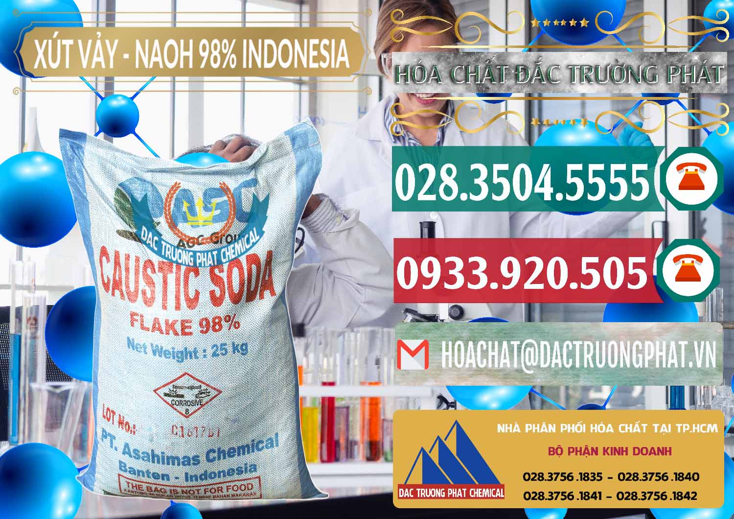 Công ty chuyên cung ứng _ bán Xút Vảy - NaOH Vảy 98% ASC Indonesia - 0172 - Công ty cung cấp _ nhập khẩu hóa chất tại TP.HCM - muabanhoachat.vn