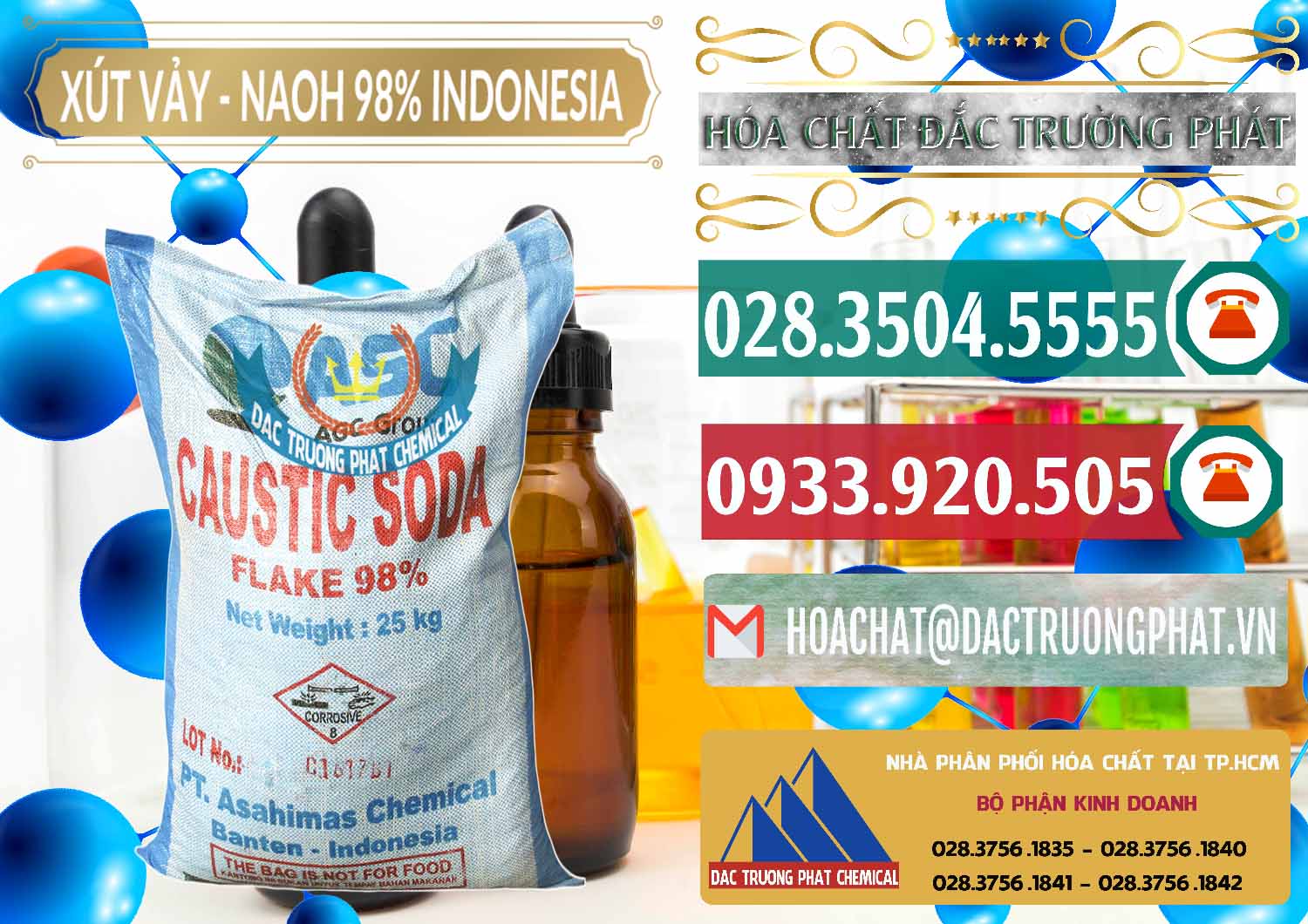 Cty kinh doanh ( bán ) Xút Vảy - NaOH Vảy 98% ASC Indonesia - 0172 - Nơi cung cấp & nhập khẩu hóa chất tại TP.HCM - muabanhoachat.vn
