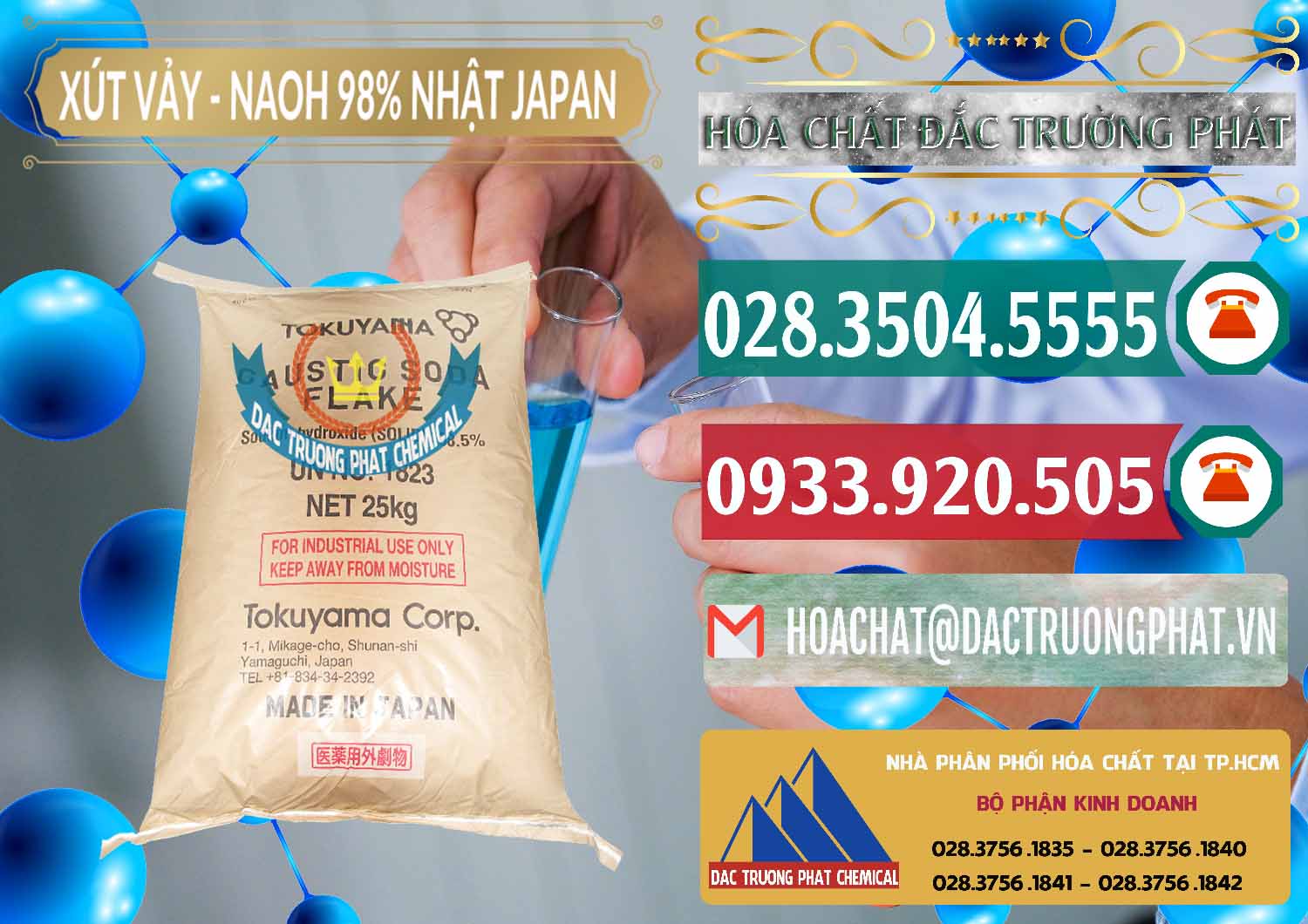 Đơn vị phân phối và bán Xút Vảy - NaOH Vảy 98% Tokuyama Nhật Bản Japan - 0173 - Phân phối - cung ứng hóa chất tại TP.HCM - muabanhoachat.vn