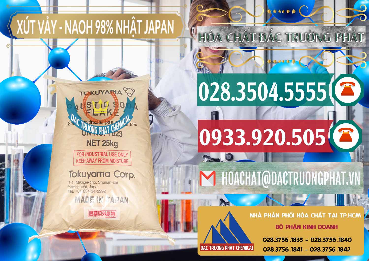 Cty chuyên cung ứng _ bán Xút Vảy - NaOH Vảy 98% Tokuyama Nhật Bản Japan - 0173 - Công ty nhập khẩu ( cung cấp ) hóa chất tại TP.HCM - muabanhoachat.vn