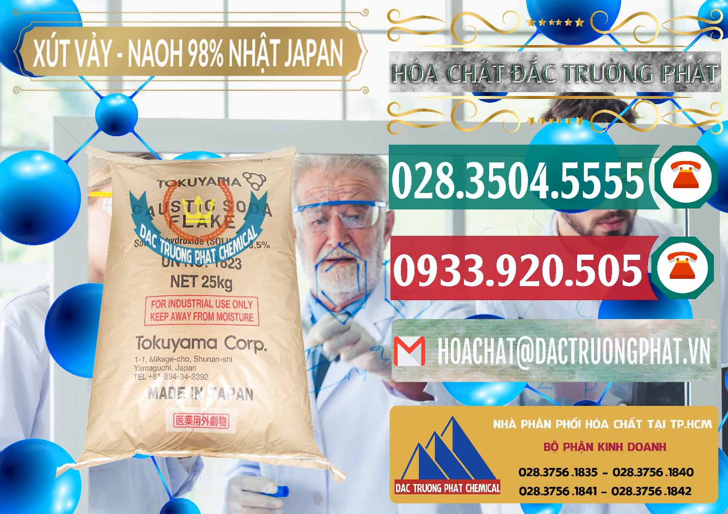 Nơi chuyên cung cấp _ bán Xút Vảy - NaOH Vảy 98% Tokuyama Nhật Bản Japan - 0173 - Cung cấp _ bán hóa chất tại TP.HCM - muabanhoachat.vn