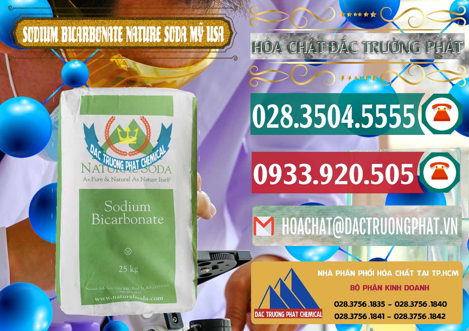 Chuyên cung ứng & bán Sodium Bicarbonate – Bicar NaHCO3 Food Grade Nature Soda Mỹ USA - 0256 - Đơn vị cung cấp _ phân phối hóa chất tại TP.HCM - muabanhoachat.vn
