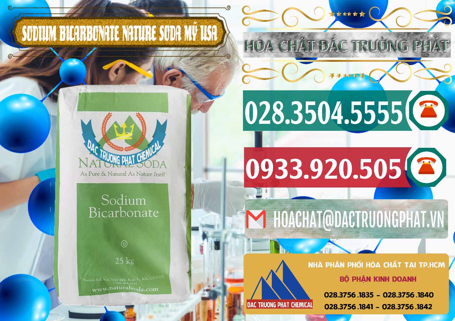 Nơi chuyên kinh doanh ( bán ) Sodium Bicarbonate – Bicar NaHCO3 Food Grade Nature Soda Mỹ USA - 0256 - Công ty chuyên kinh doanh và cung cấp hóa chất tại TP.HCM - muabanhoachat.vn