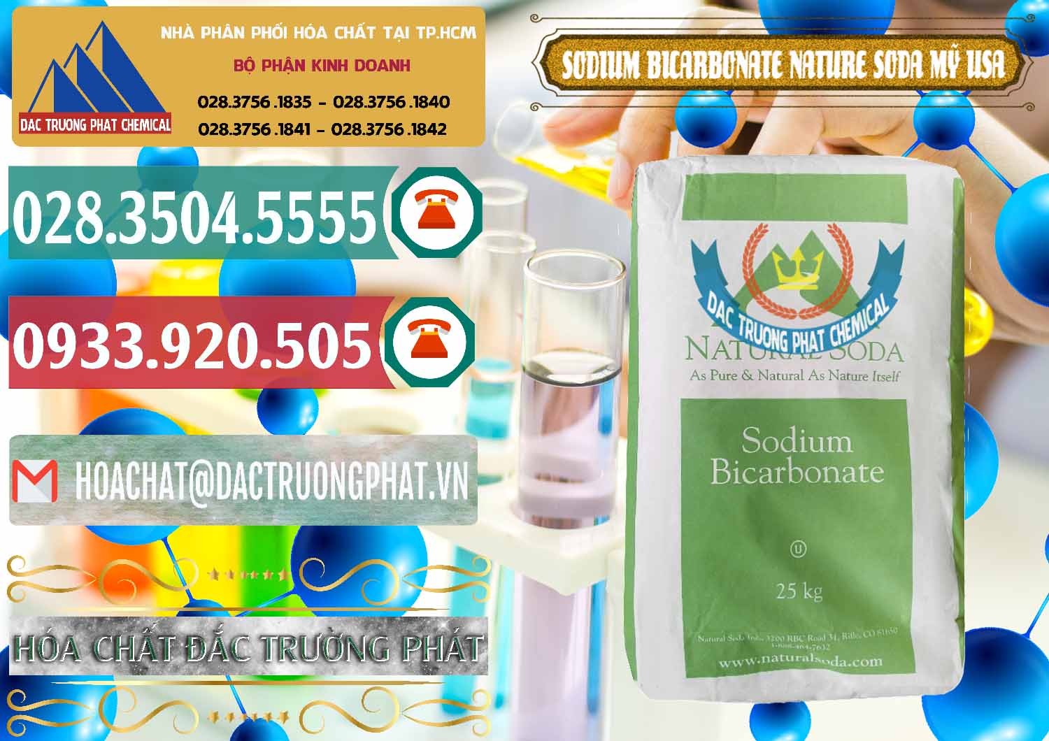 Đơn vị chuyên cung ứng và bán Sodium Bicarbonate – Bicar NaHCO3 Food Grade Nature Soda Mỹ USA - 0256 - Chuyên nhập khẩu ( cung cấp ) hóa chất tại TP.HCM - muabanhoachat.vn