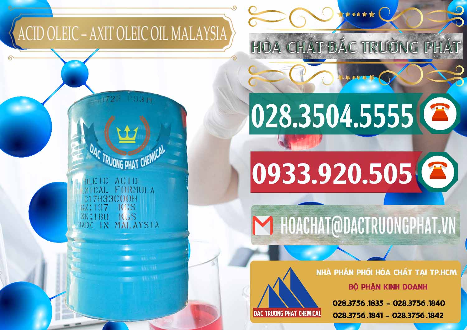 Chuyên kinh doanh và bán Acid Oleic – Axit Oleic Oil Malaysia - 0013 - Đơn vị chuyên nhập khẩu - phân phối hóa chất tại TP.HCM - muabanhoachat.vn