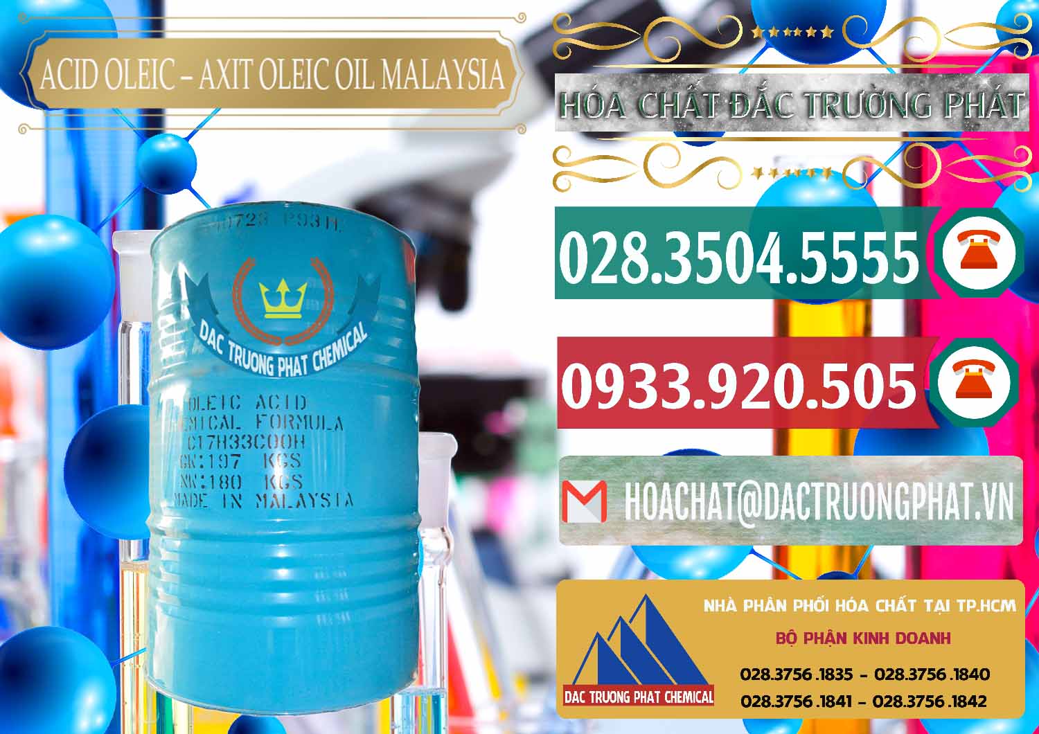 Cty cung cấp & bán Acid Oleic – Axit Oleic Oil Malaysia - 0013 - Nơi chuyên kinh doanh và cung cấp hóa chất tại TP.HCM - muabanhoachat.vn