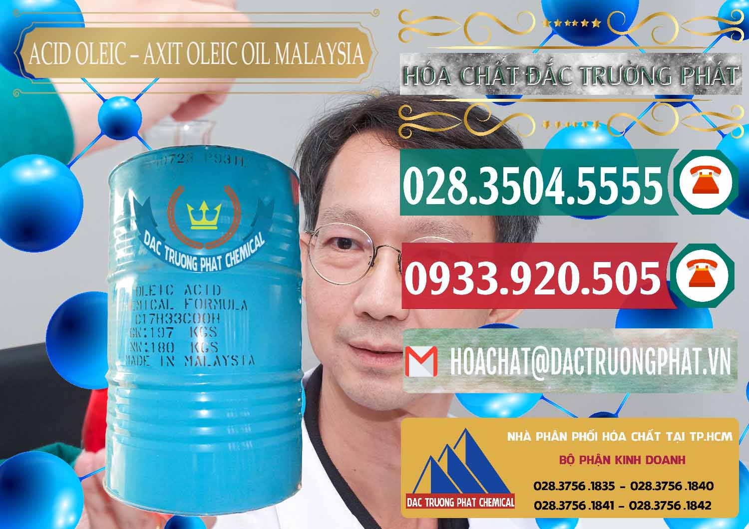 Cty phân phối _ bán Acid Oleic – Axit Oleic Oil Malaysia - 0013 - Nơi chuyên cung cấp _ nhập khẩu hóa chất tại TP.HCM - muabanhoachat.vn